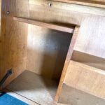 Secrétaire, Bureau Suspendu, Emile Seigneur - Berceau de France - Detail