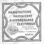 Logo Manufacture Parisienne d'Appareillage Electrique