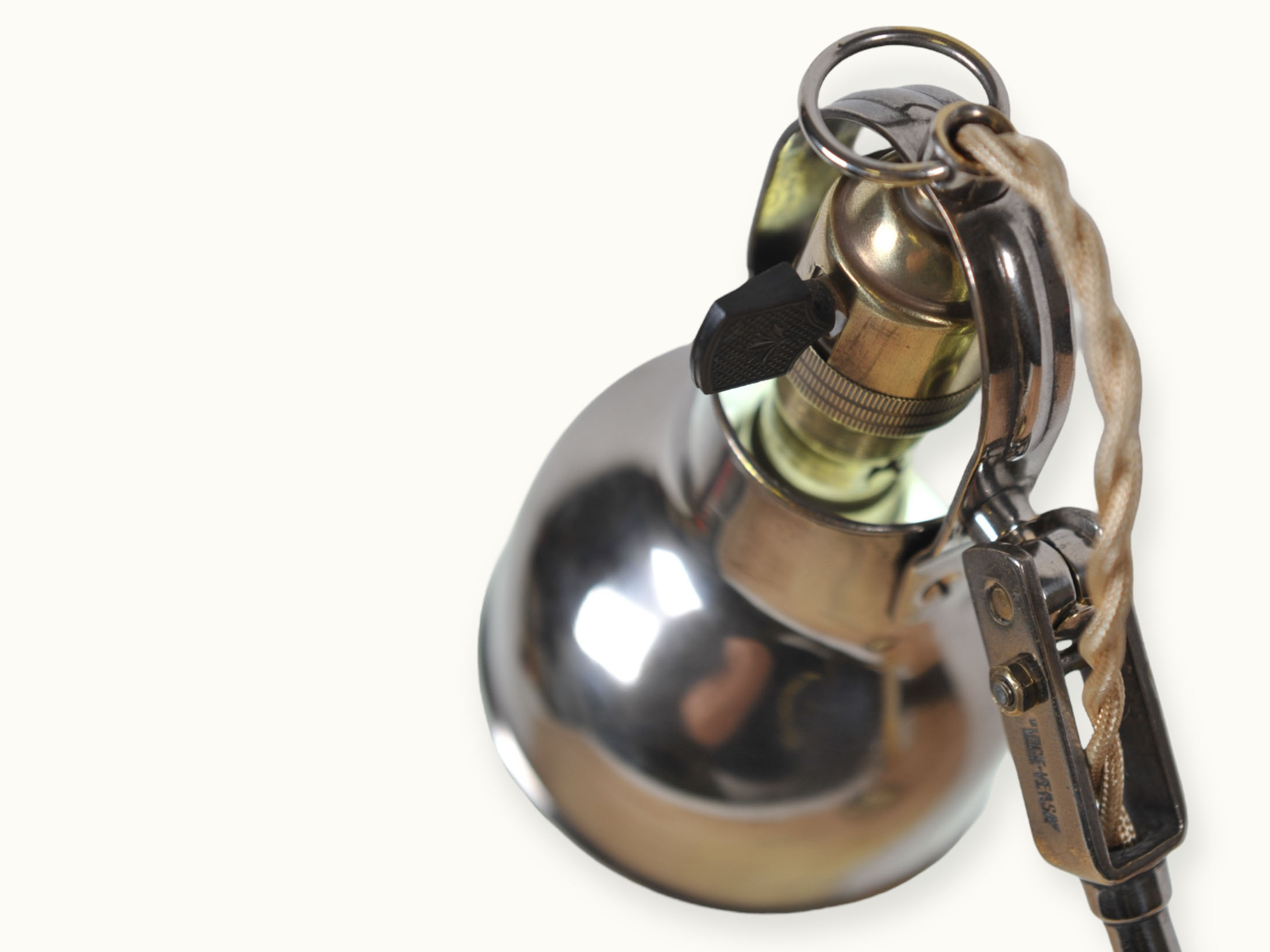 Lampe de bureau Vice-Versa, etablissements Gourdon - detail