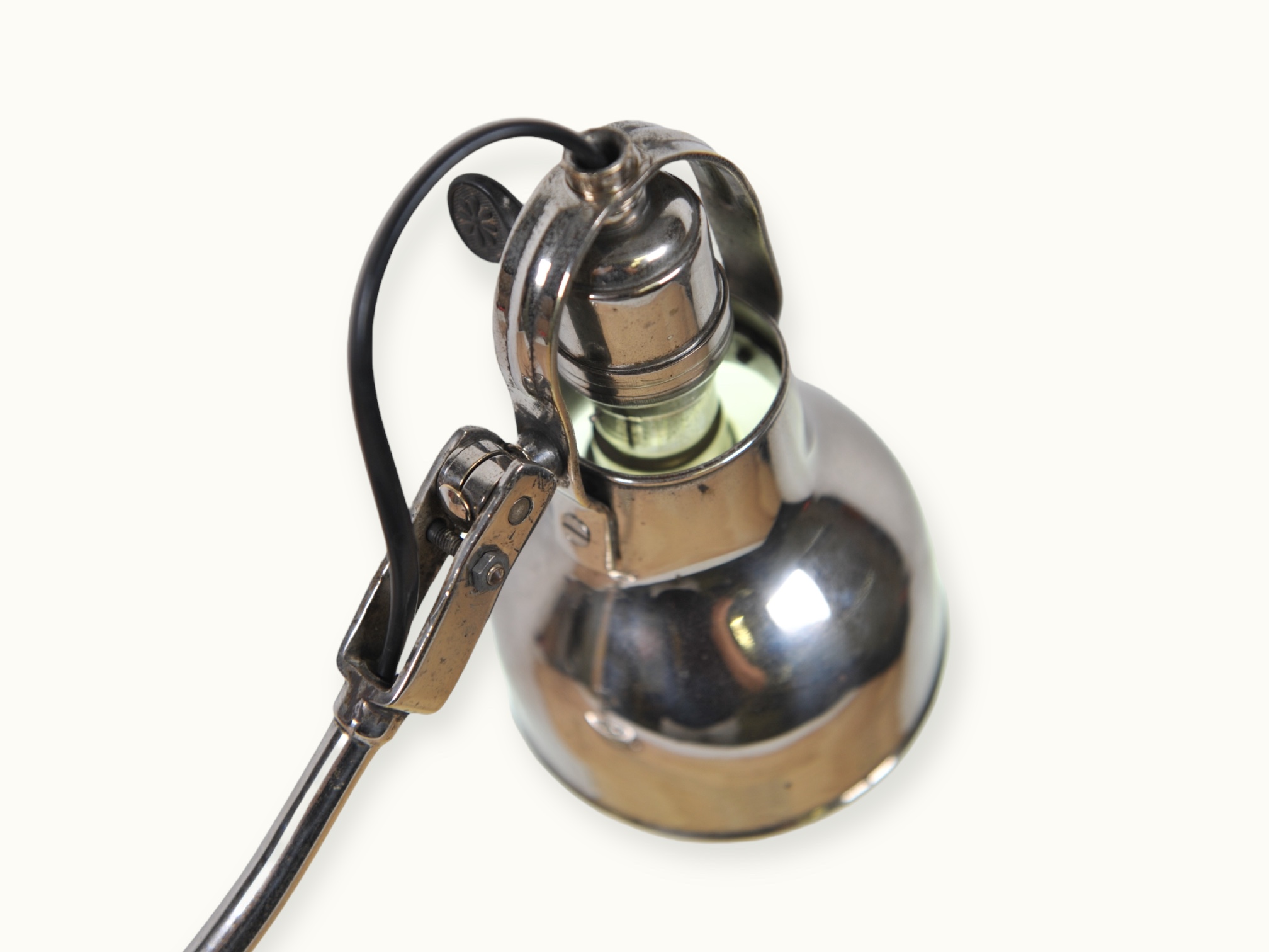 Lampe pour bureau américain, manufacture parisienne d'appareillage éléctrique, modèle 2.731 Manufacture