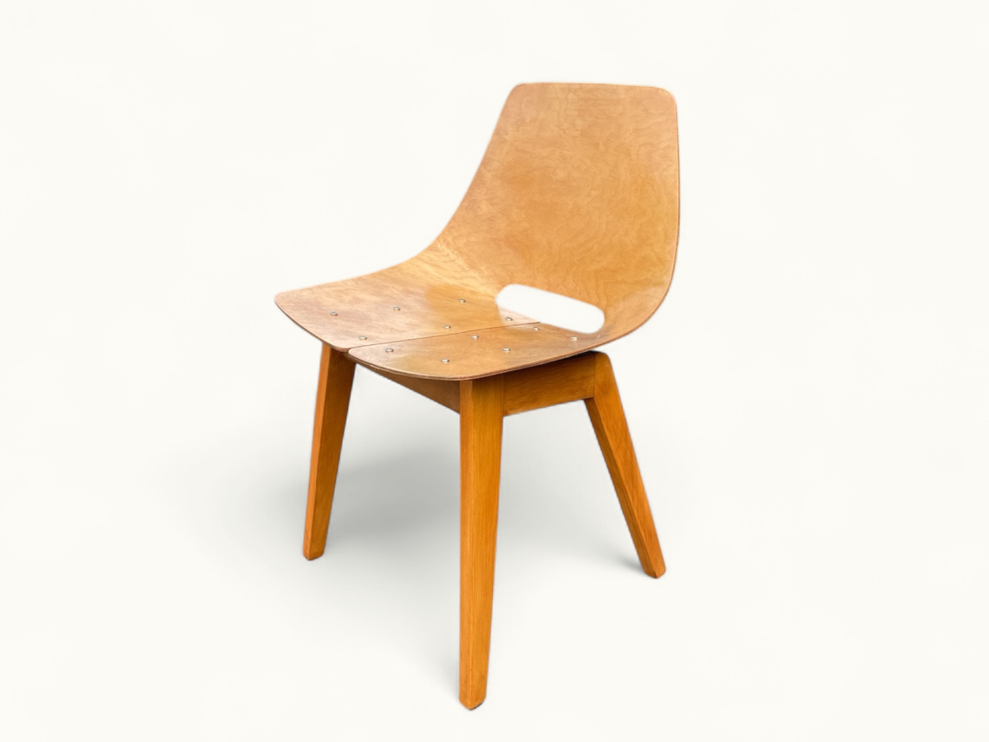 Chaise Amsterdam A.R.P. Guariche Motte Mortier 1953 pour Steiner