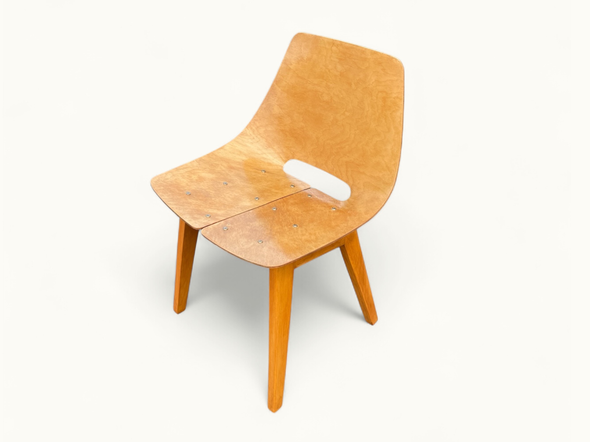 Chaise Amsterdam A.R.P. Guariche Motte Mortier 1953 pour Steiner