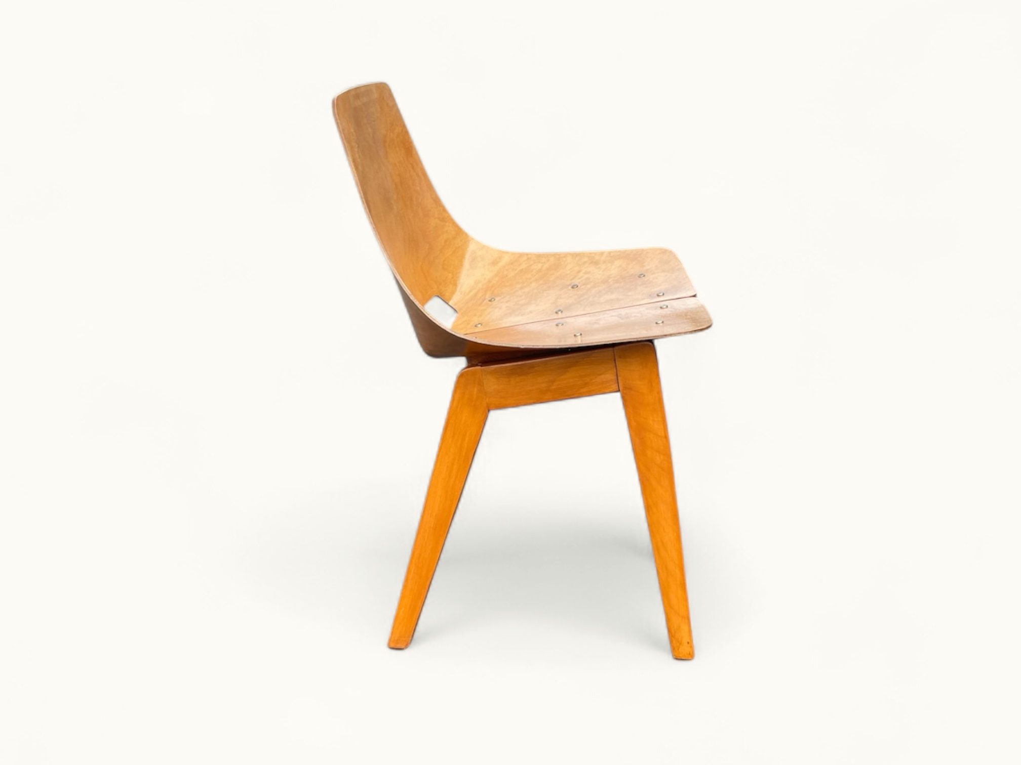 Chaise Amsterdam A.R.P. Guariche Motte Mortier 1953 pour Steiner