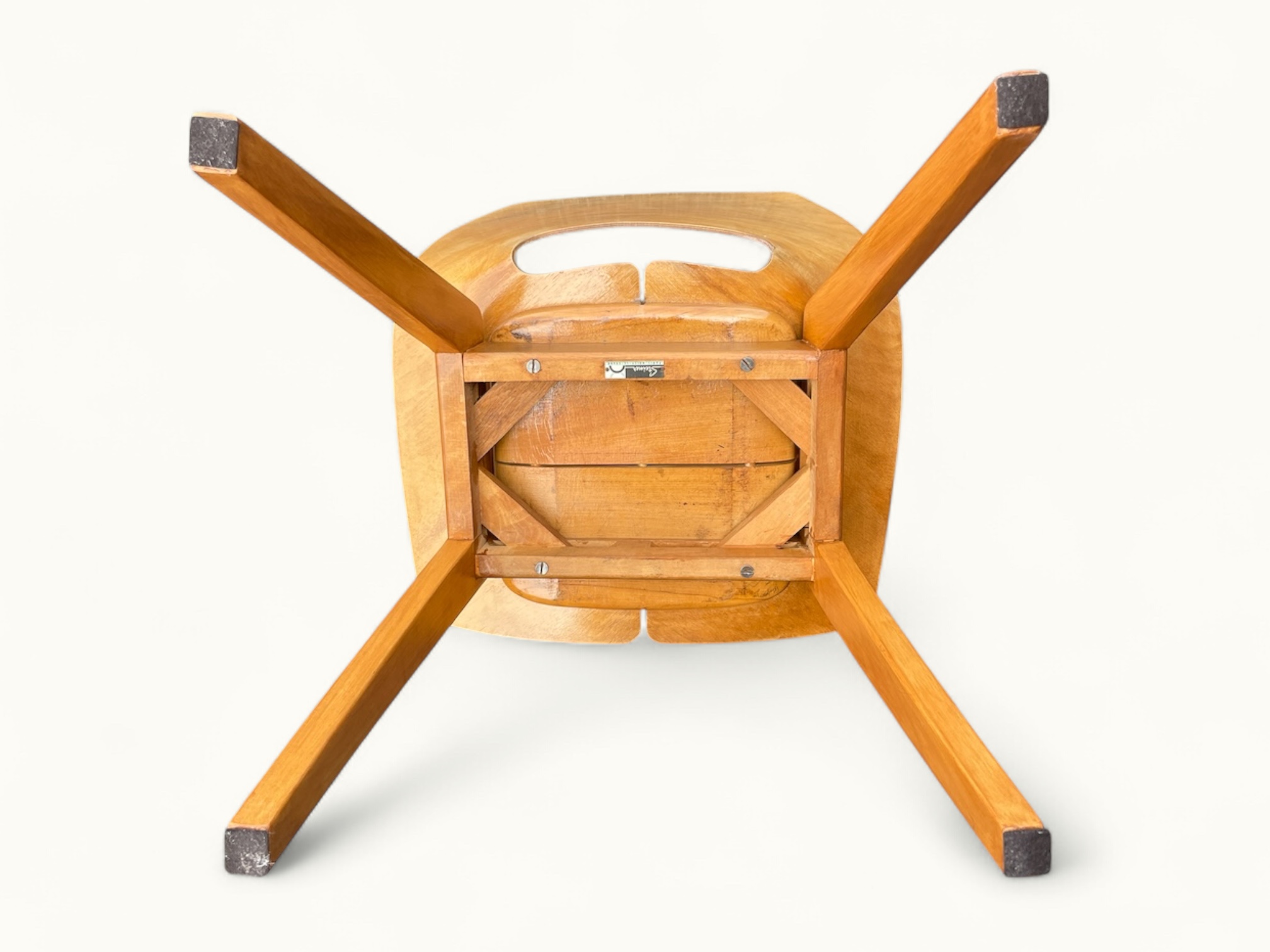 Chaise Amsterdam A.R.P. Guariche Motte Mortier 1953 pour Steiner