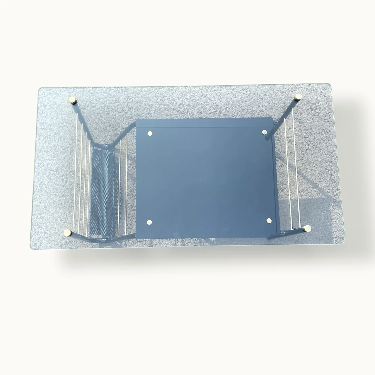 Table Basse & Porte-Revues, 1958, fabrication italienne, Airborne