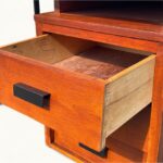 Bureau-pierre-paulin-CM172-7 Bureau Pierre Paulin CM 172 detail