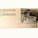 Bureau-Azzano-Freres-Doc Bureau Azzano Frères 1956 Bois, fer et Glace, meubles et décors 698