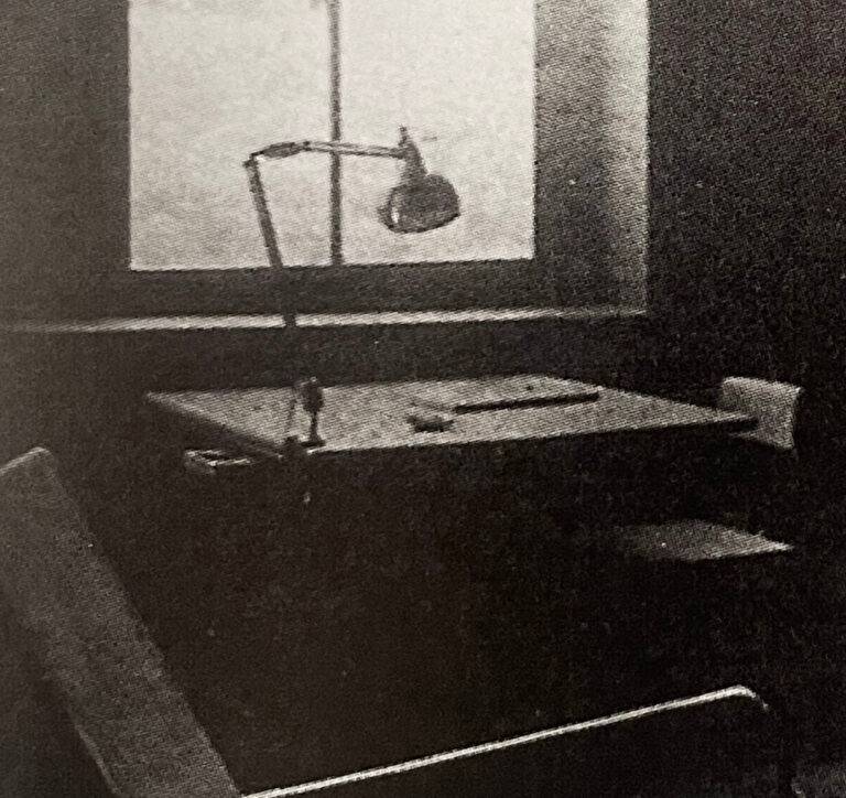 Eugene Emile Houillon - Lampe Eclair n°1 - Cité universitaire de Nancy