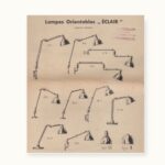 Eugene Emile houillon - Lampe Eclair - Gamme