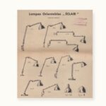 Eugene Emile houillon - Lampe Eclair - Gamme