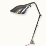 Lampe Ki‑E‑Klair Alphonse Pinoit — lampe articulée industrielle 1950