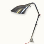 Lampe Ki‑E‑Klair Alphonse Pinoit — lampe articulée industrielle 1950