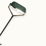 Lampe d’atelier SAMMODE — Type EQ, fixation horizontale — réflecteur « baignoire » émaillé (n° 365-4Bis)