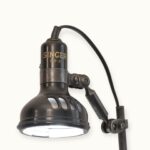 Lampe-machiniste-Singer-SLF-3-base-SIMANCO-3 Lampe de couture vintage de marque SINGER modèle SLF 3 par SIMANCO