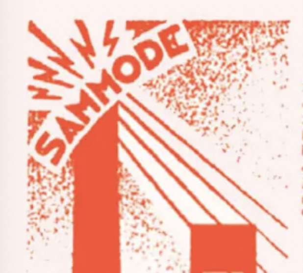 ancien logo Sammode, société d'Application des Méthodes modernes d'éclairage électrique