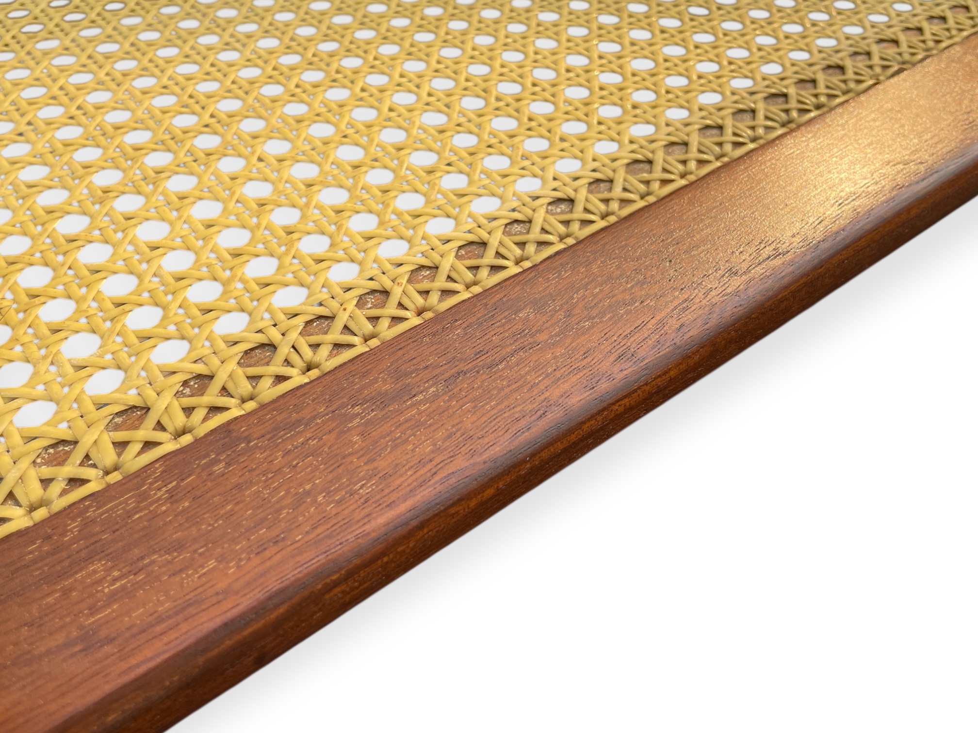 Table basse SNA Roset - Gamme cannage nylon - attribué à Michel Ducaroy - 1958