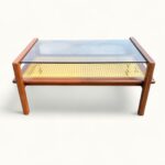 Table-Basse-SNA-Roset-Michel-Ducaroy-3 Table basse SNA Roset - Gamme cannage nylon - attribué à Michel Ducaroy - 1958