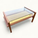 Table-Basse-SNA-Roset-Michel-Ducaroy-4 Table basse SNA Roset - Gamme cannage nylon - attribué à Michel Ducaroy - 1958
