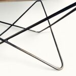 Table basse TL1 (réédition Jasmin ou AO) attribuée à F.Lasbleitz pour Airborne - 1953